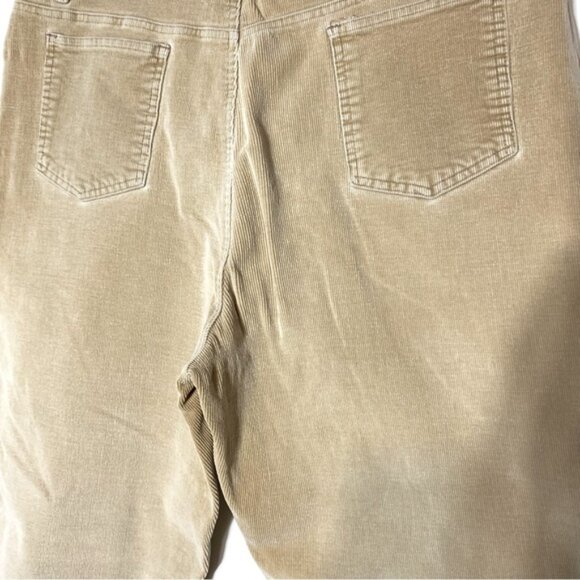 Vintage Snazzie Tan Corduroy High Rise Pants 32 - Picture 11 of 15